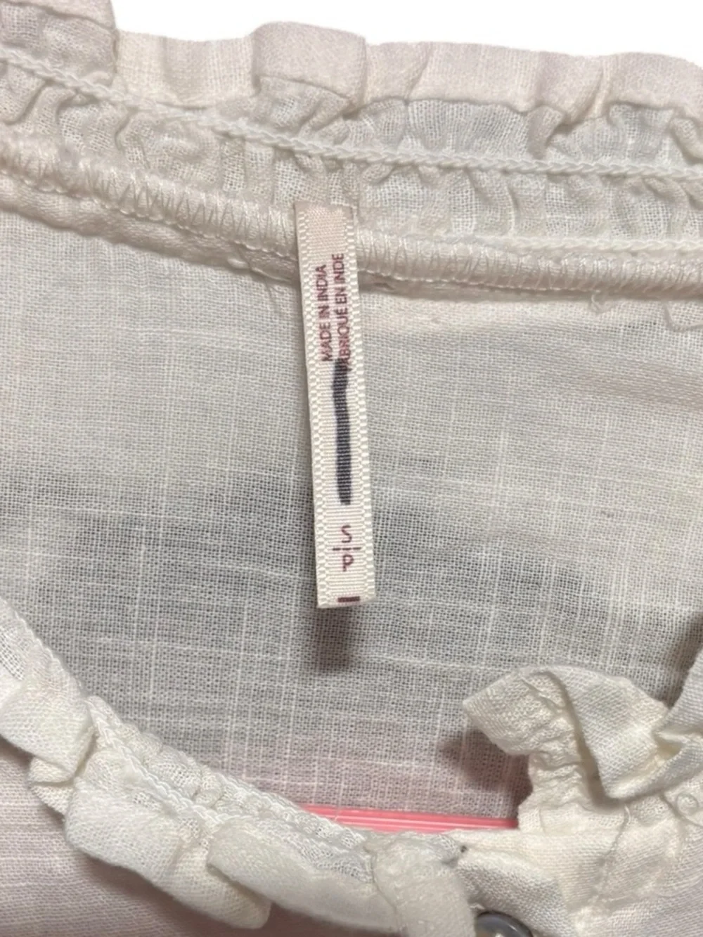 🤗 Free People Rose Vines Embroidery Top - Picture 4 of 4
